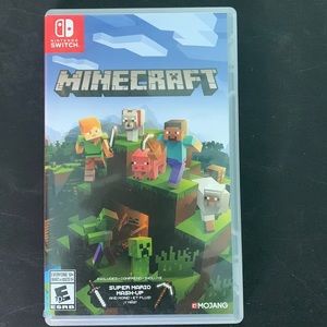Minecraft Nintendo switch video game
